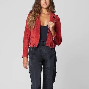 Blank NYC Stolen Kiss Moto Suede Jacket